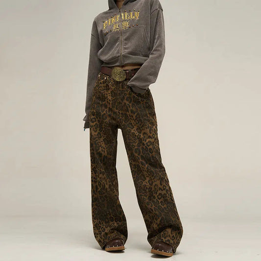Bella™ Tan Leopard Jeans